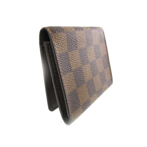 Louis Vuitton Ebene Holder Business Brown Damier Case Canvas - Picture 1 of 6